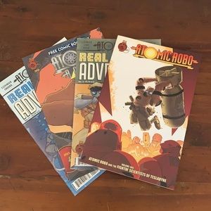 Atomic Robo (set of 4)